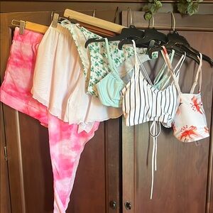 Colorful Summer Swim Separates